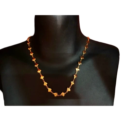 Micro RoseGold Plated RoseGold Necklace Chain Gudur