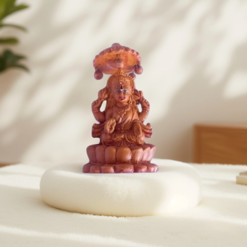 Terracotta Goddess Lakshmi Idol | Handmade Clay Statue