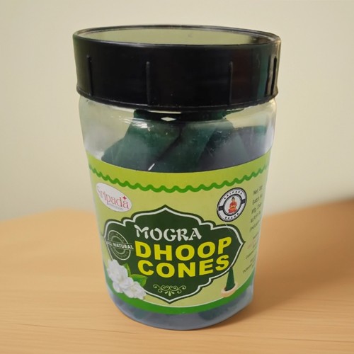 Sri Pada Agarbatti Set with Mogra Dhoop Cones