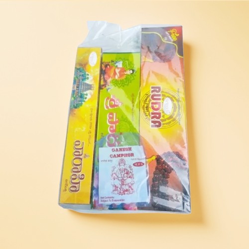 Sri Pada Agarbatti Set with Rudra Flora Sticks