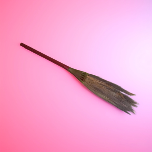 Plastic Broom with Long Handle