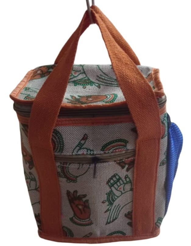 Jute lunch bag