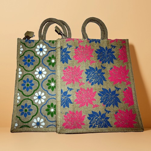 Jute bags Pair
