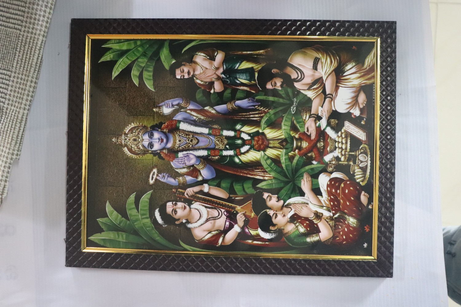 Lord Sathyanarayana Photo Frame Tirupati