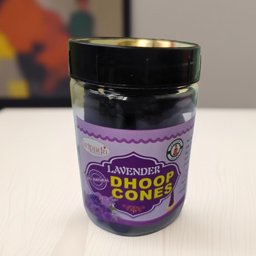 Sri Pada Agarbatti Set with Lavender Dhoop Cones