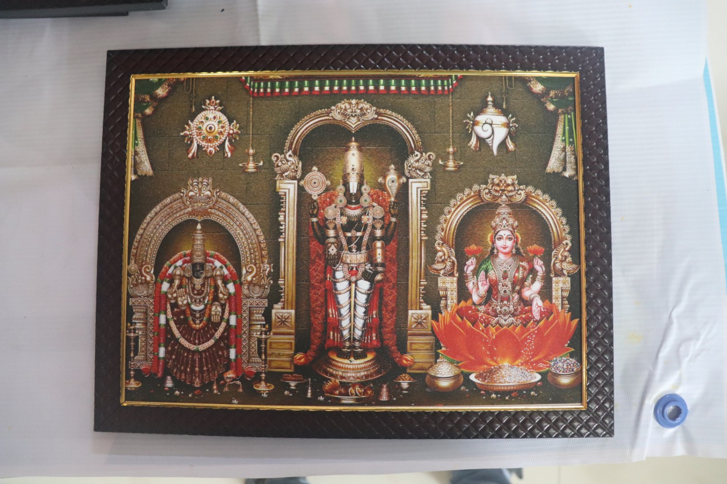 Lord Lakshmi Venkateswara Photo Frame Tirupati